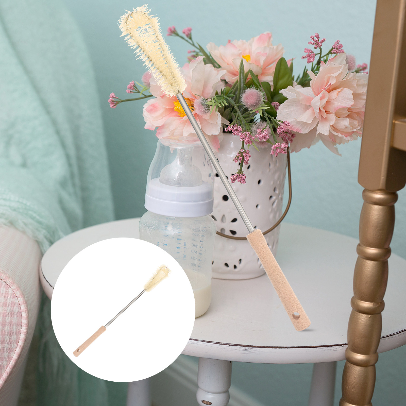 1Pcs Premium Cup Brush Bottle  - Dirt Brush Interior 评论和价格
