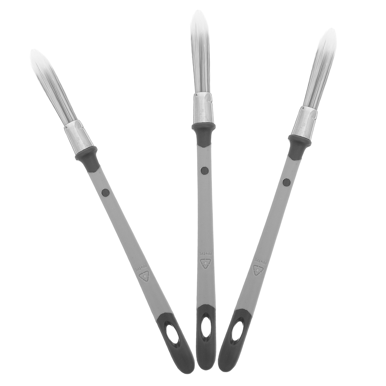 3Pcs Trim Paint Brushes Detail - Detailing Brush Set 评论和价格