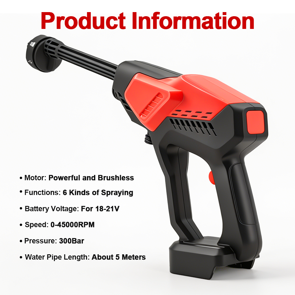 300Bar Brushless High Pressure - Car Shampoo Ph 评论和价格