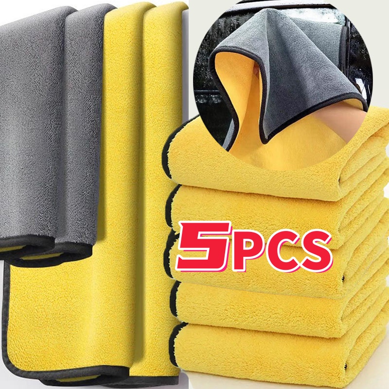 1/3/5PCS Microfiber Cleaning T - Microfiber Towel Detailing 评论和价格