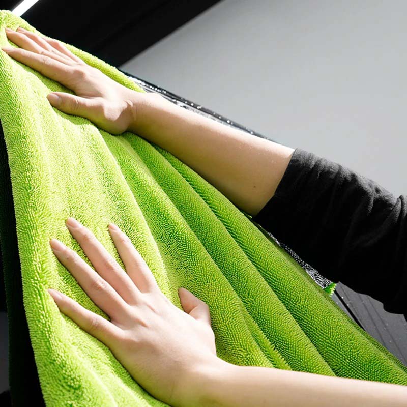 1PC 1000GSM Dual-Sided Microfi - Microfiber Towel Detailing 评论和价格