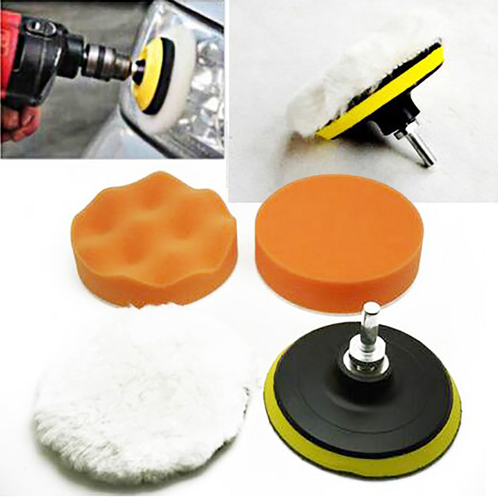 4“ ​Gross ​Polish Polishing Bu - Polish Pad Set Buffer 评论和价格